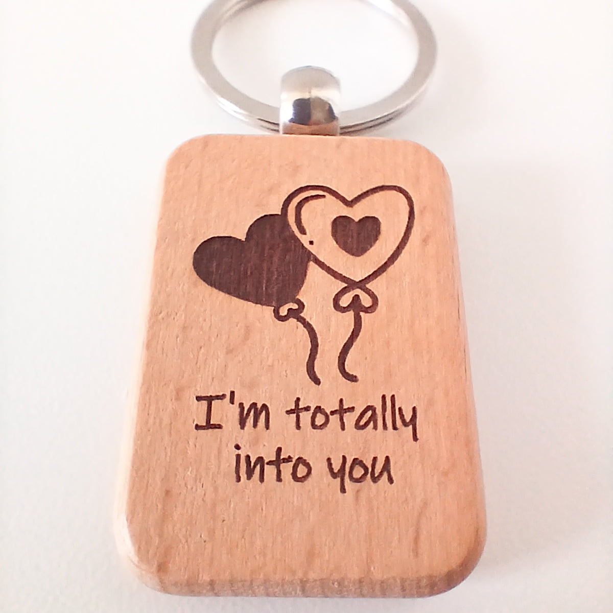 LOVE SERIES I AM TOTALLY INTO YOU YOU KEY RING