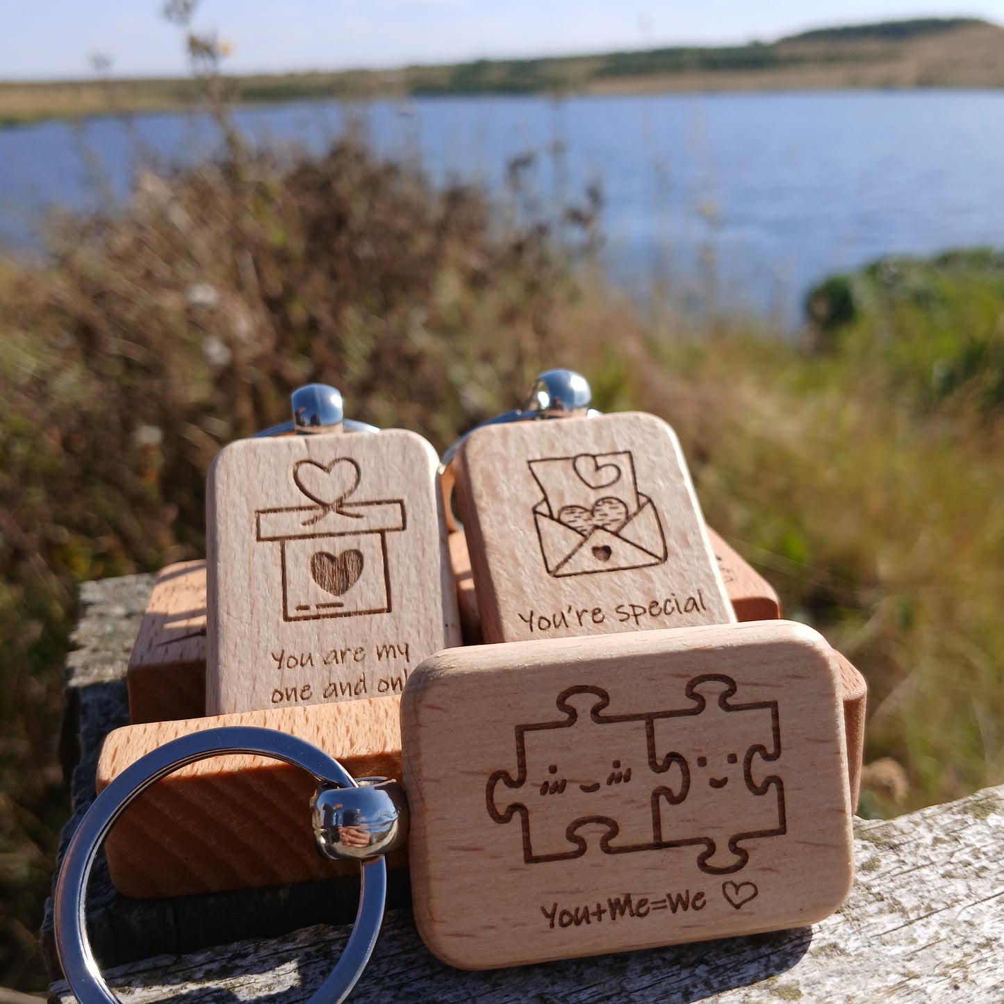 LOVE SERIES I AM TOTALLY INTO YOU YOU KEY RING