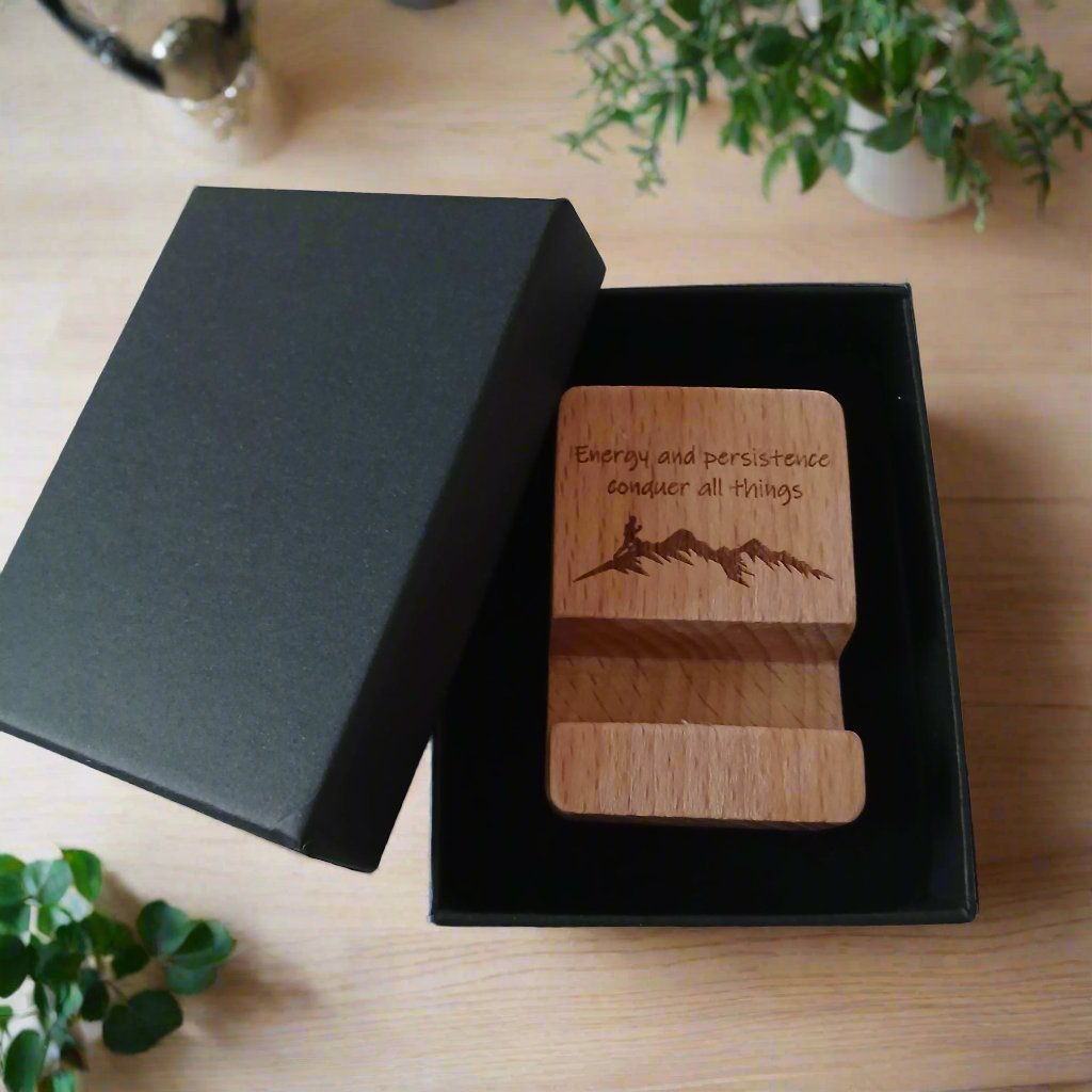 Personalised Mobile Phone Stand Holder (Small)