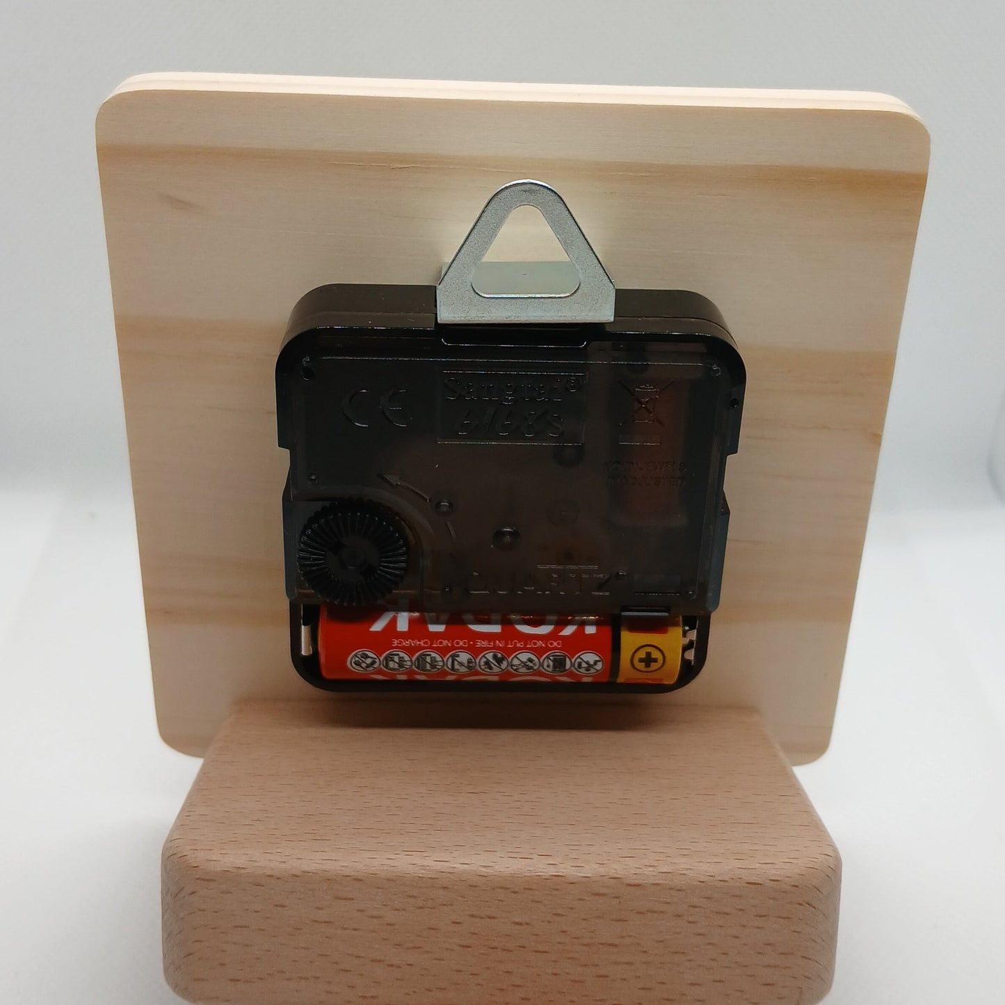 LOVE IS A JOURNEY Wooden Clock with Cute Lovely Charming Design with Stand