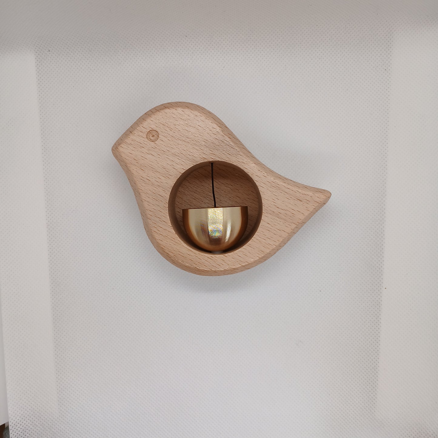 Wooden Dopamine Bird Shape Door Bell