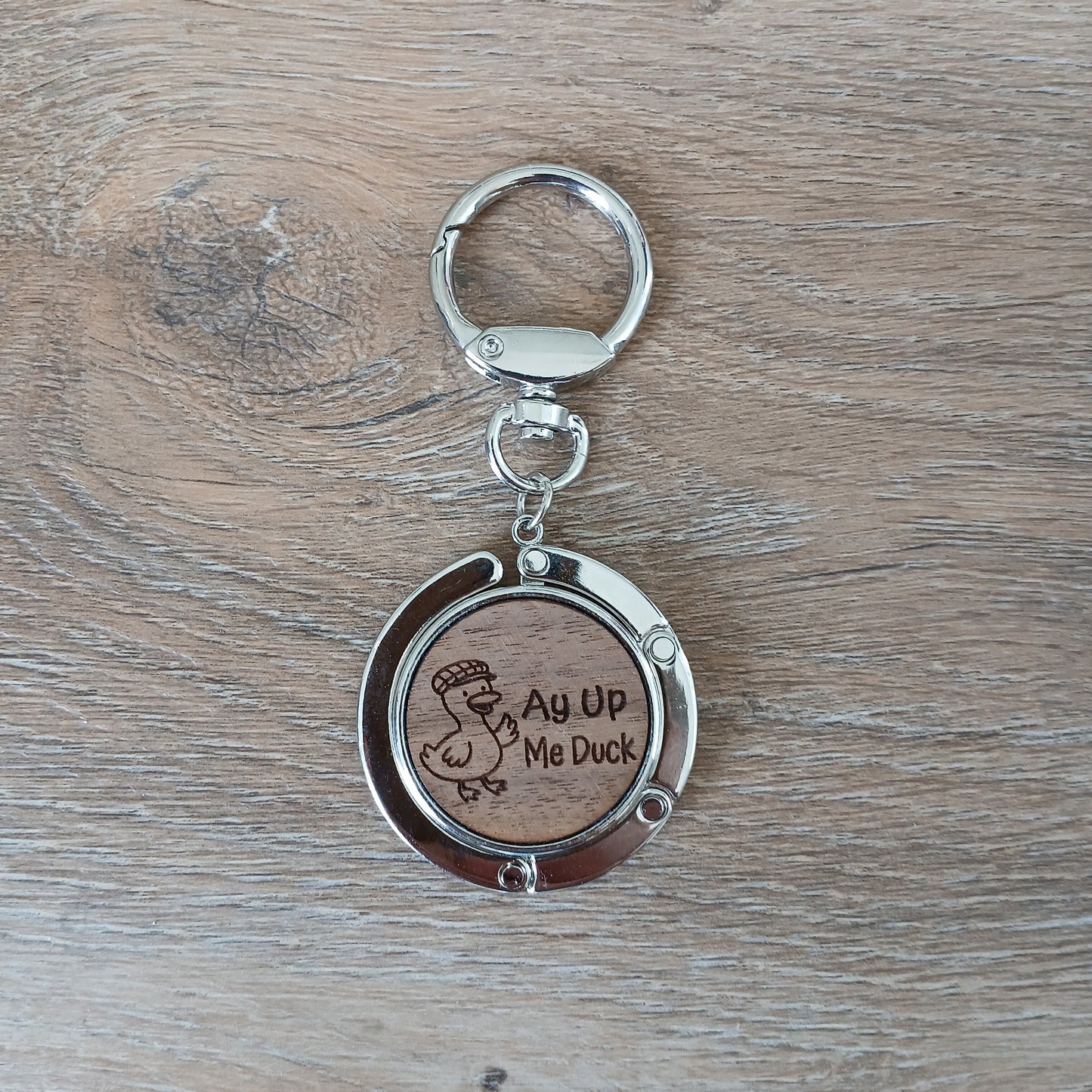 Bag Hanger with Key Ring