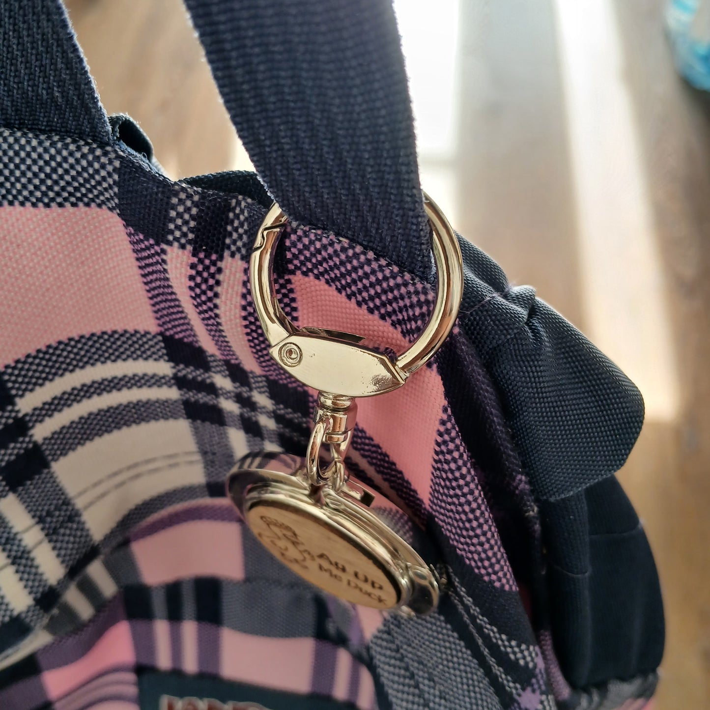 Bag Hanger with Key Ring