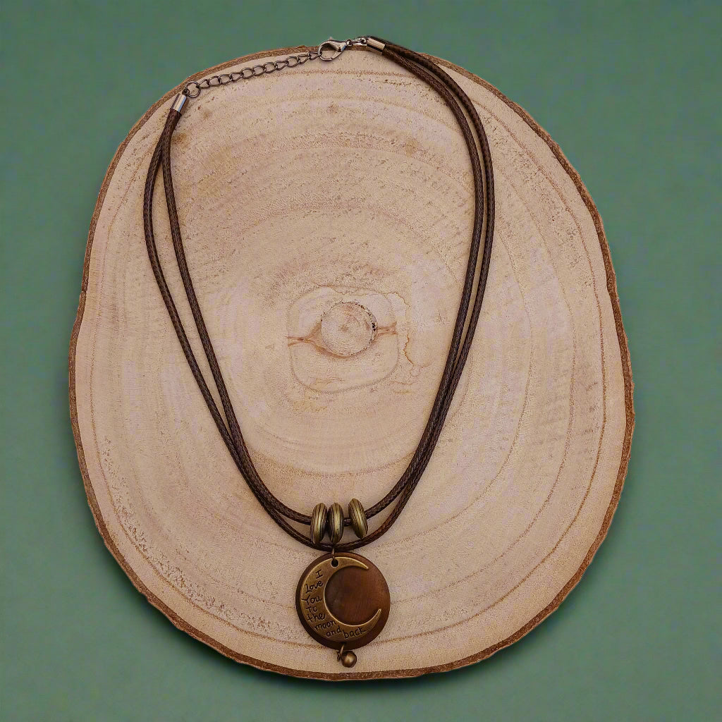 I Love you to the Moon and Back Chokers Necklace with Pendant