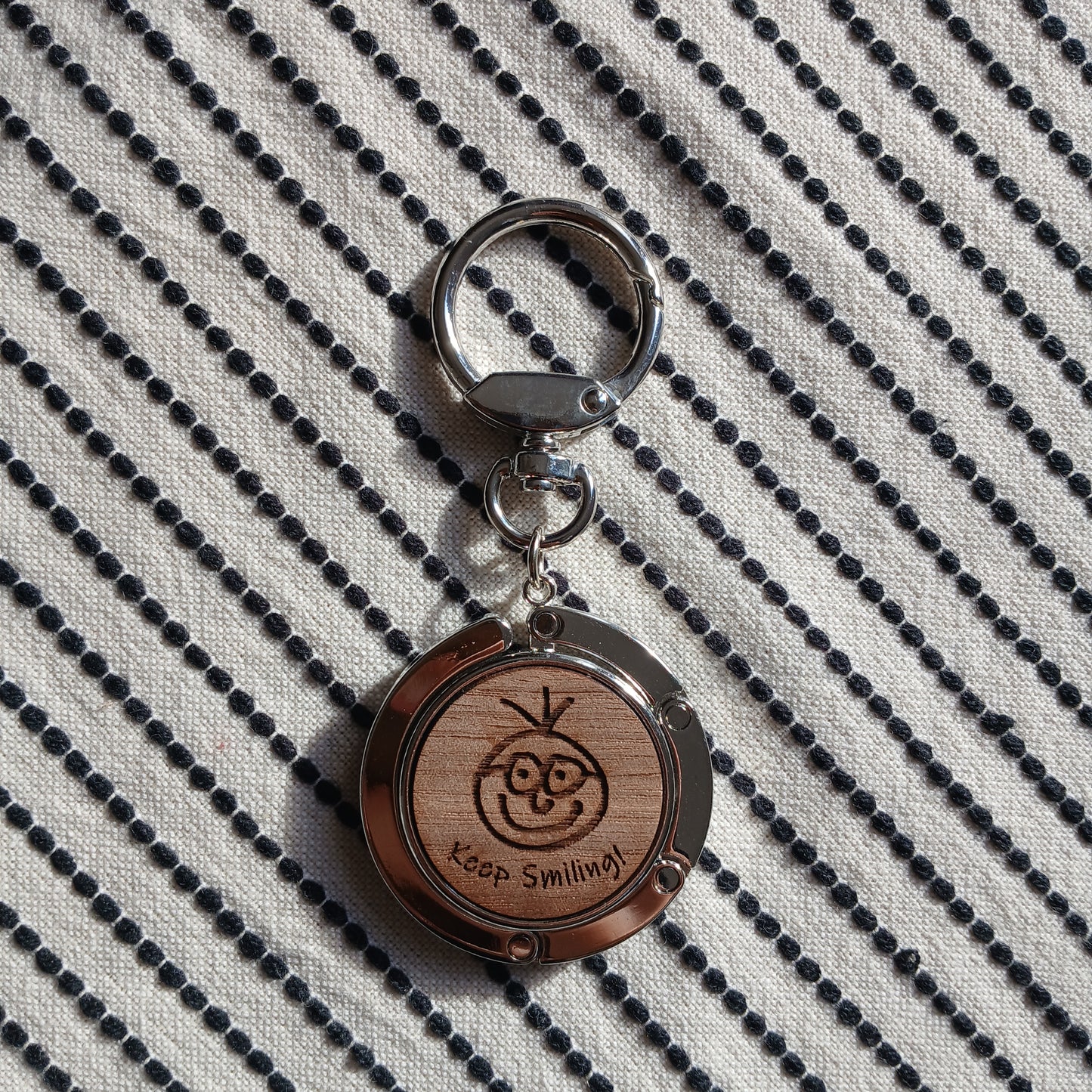Bag Hanger with Key Ring