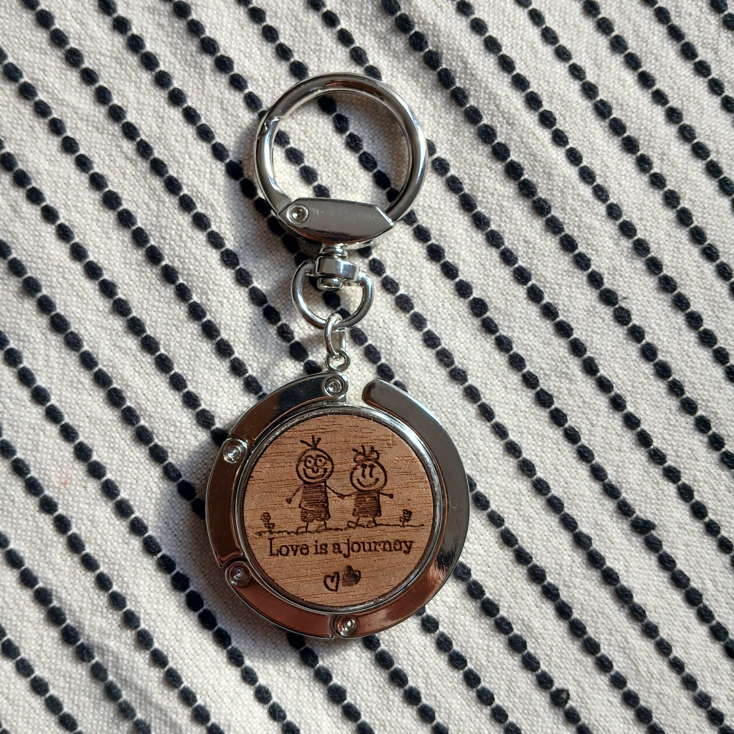 Bag Hanger with Key Ring