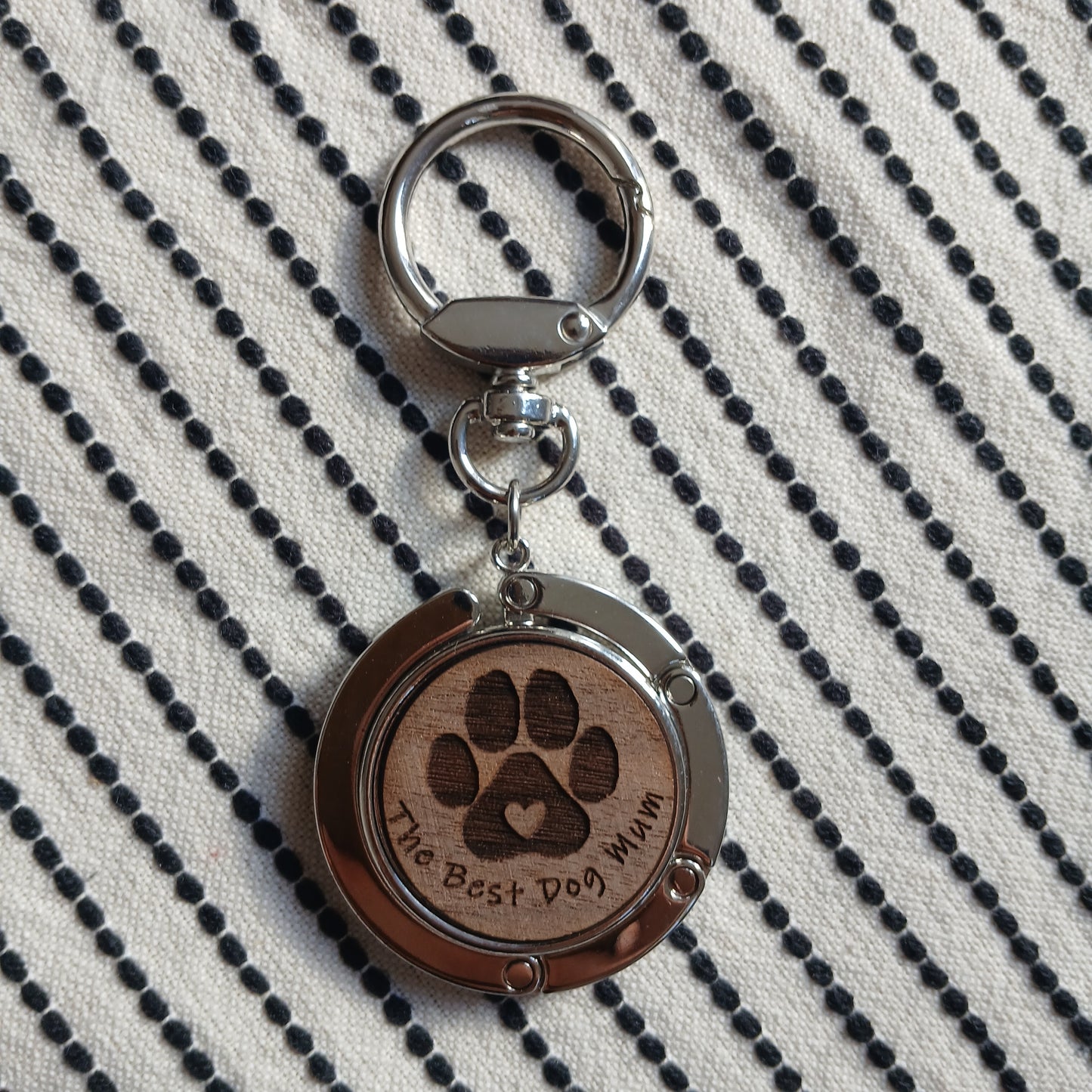 Bag Hanger with Key Ring