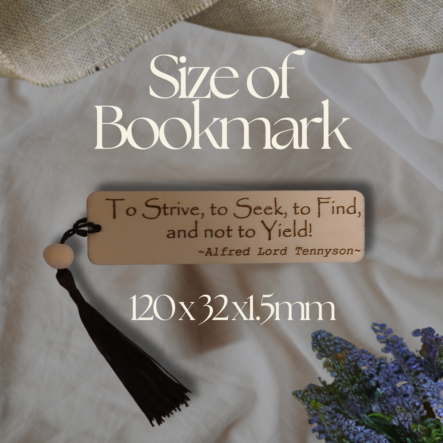 Wooden Bookmark