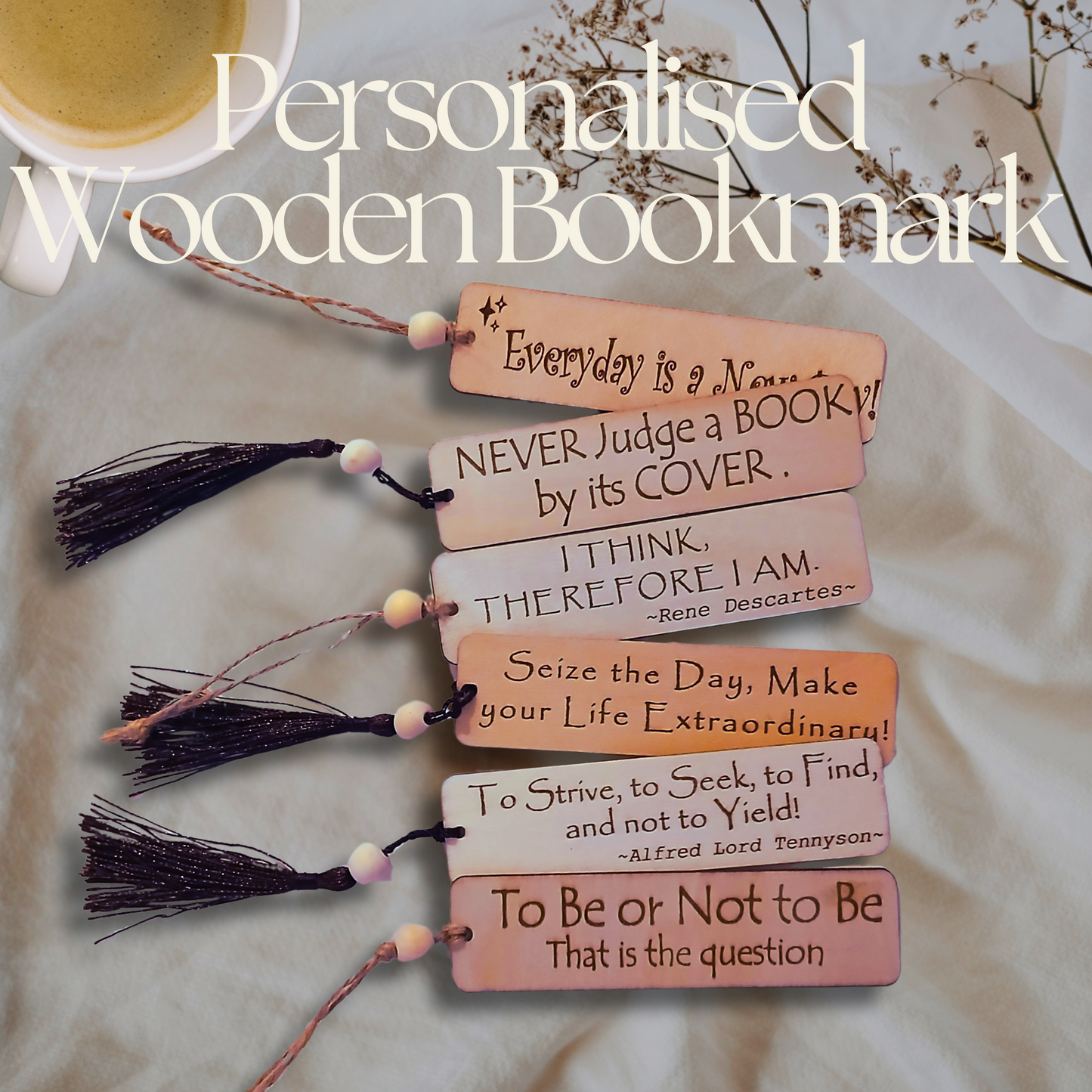 Wooden Bookmark