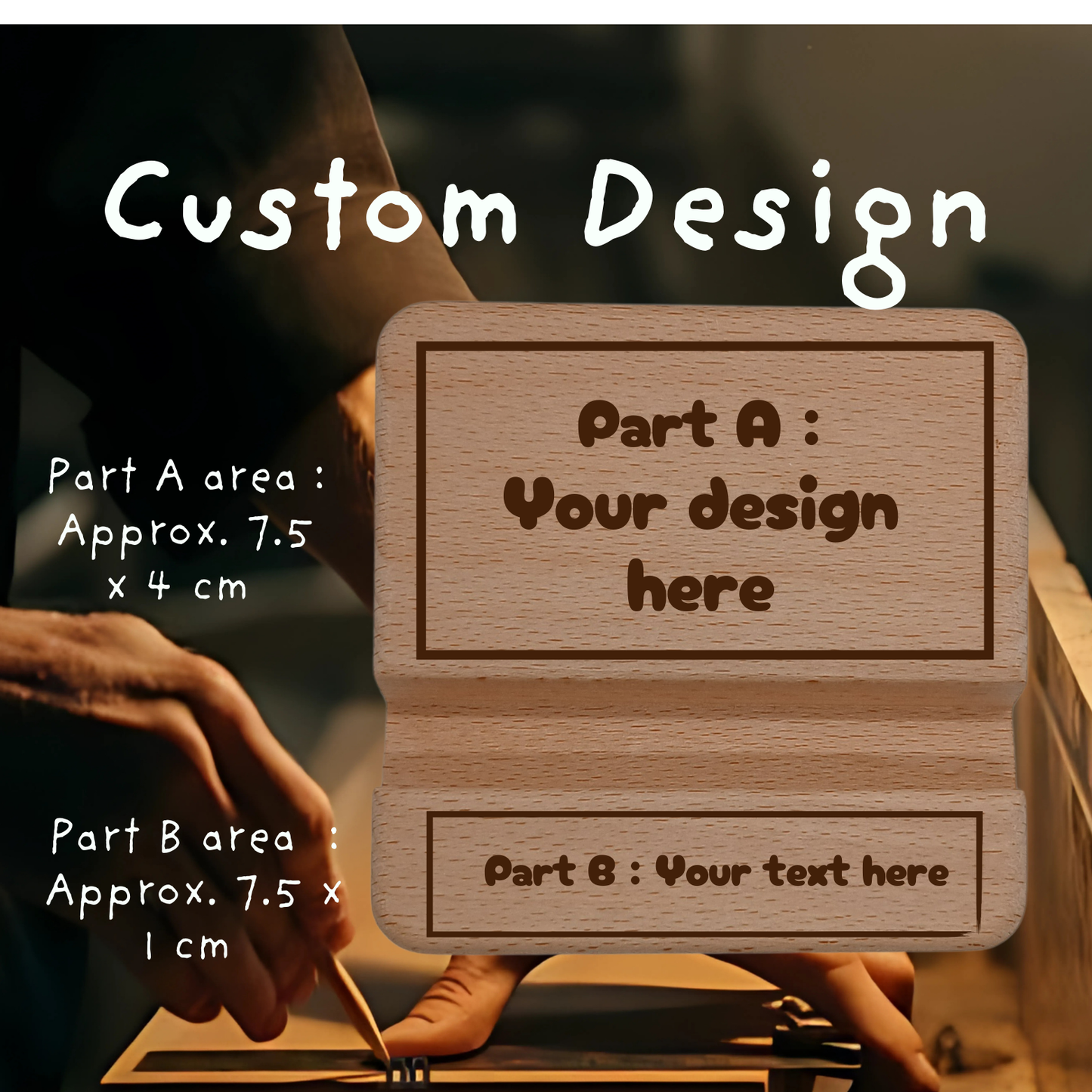 Love is in the Air Mobile Phone Stand Holder