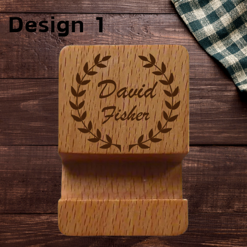 Personalised Mobile Phone Stand Holder (Small)