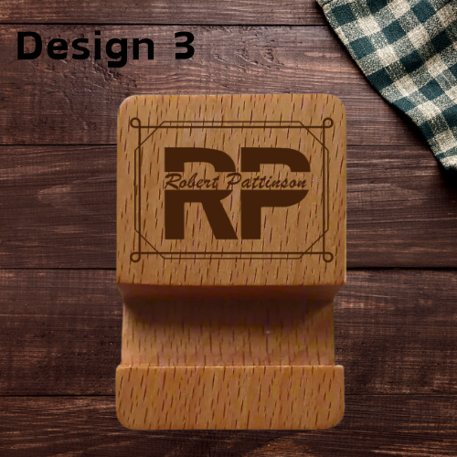 Personalised Mobile Phone Stand Holder (Small)