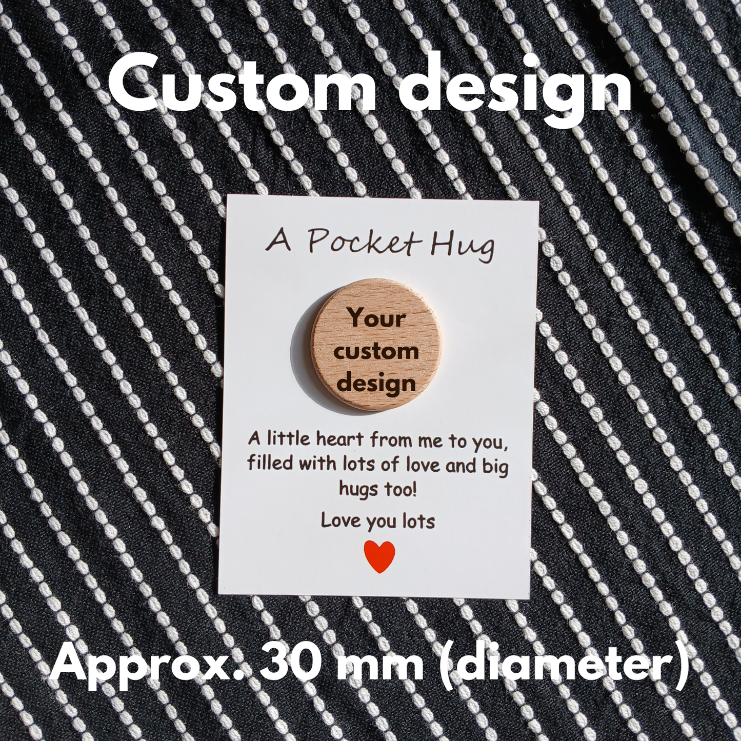Pocket Hug with Love and Luck