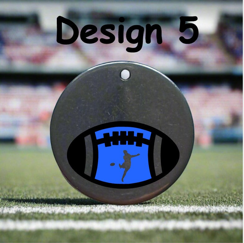 Personalised Wine Glass Identifier Set with 12 Different Favourite Rugby Patterns