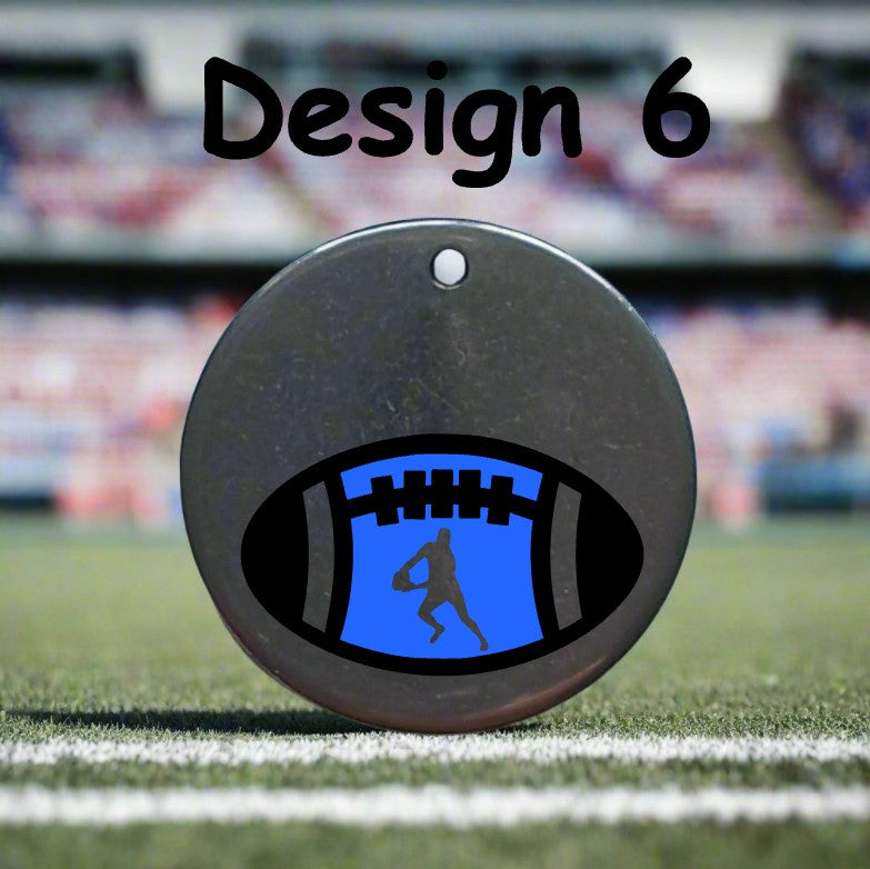 Personalised Wine Glass Identifier Set with 12 Different Favourite Rugby Patterns