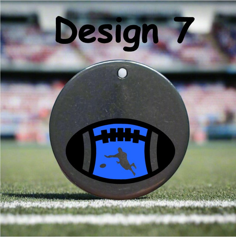 Personalised Wine Glass Identifier Set with 12 Different Favourite Rugby Patterns