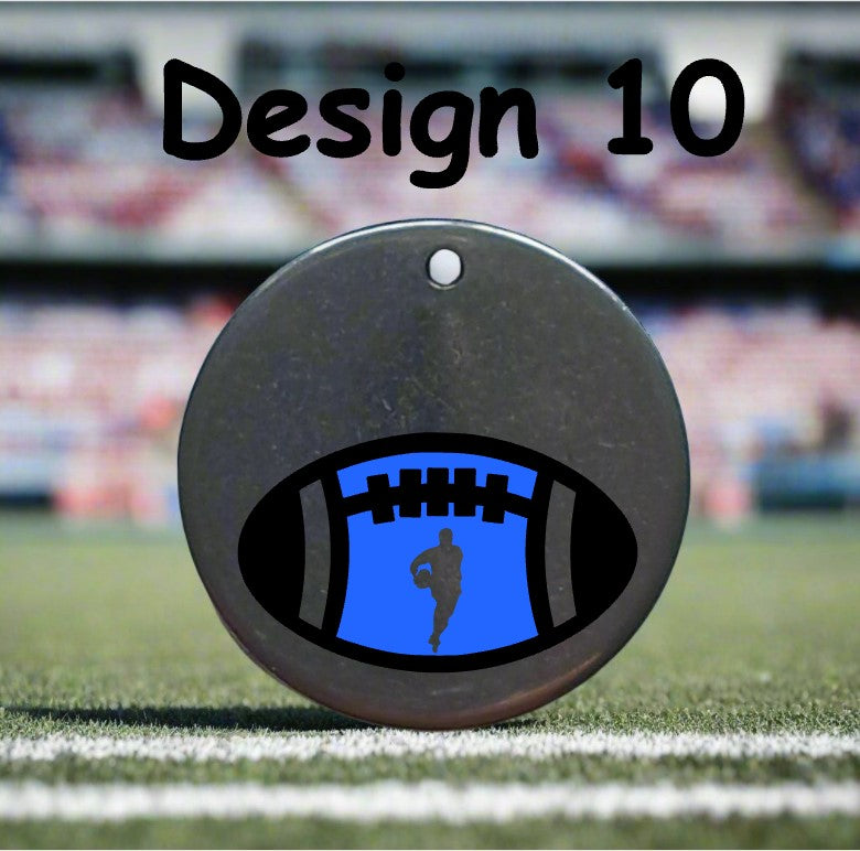 Personalised Wine Glass Identifier Set with 12 Different Favourite Rugby Patterns