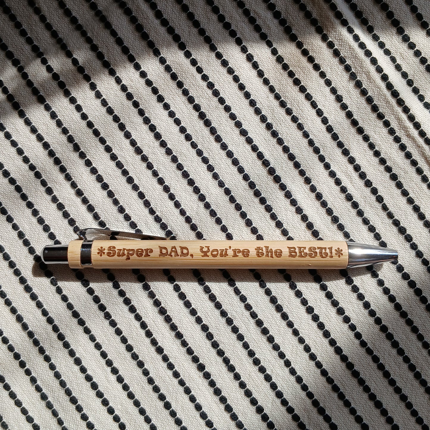 Engraved Bamboo Pen for Gifts and Souvenirs
