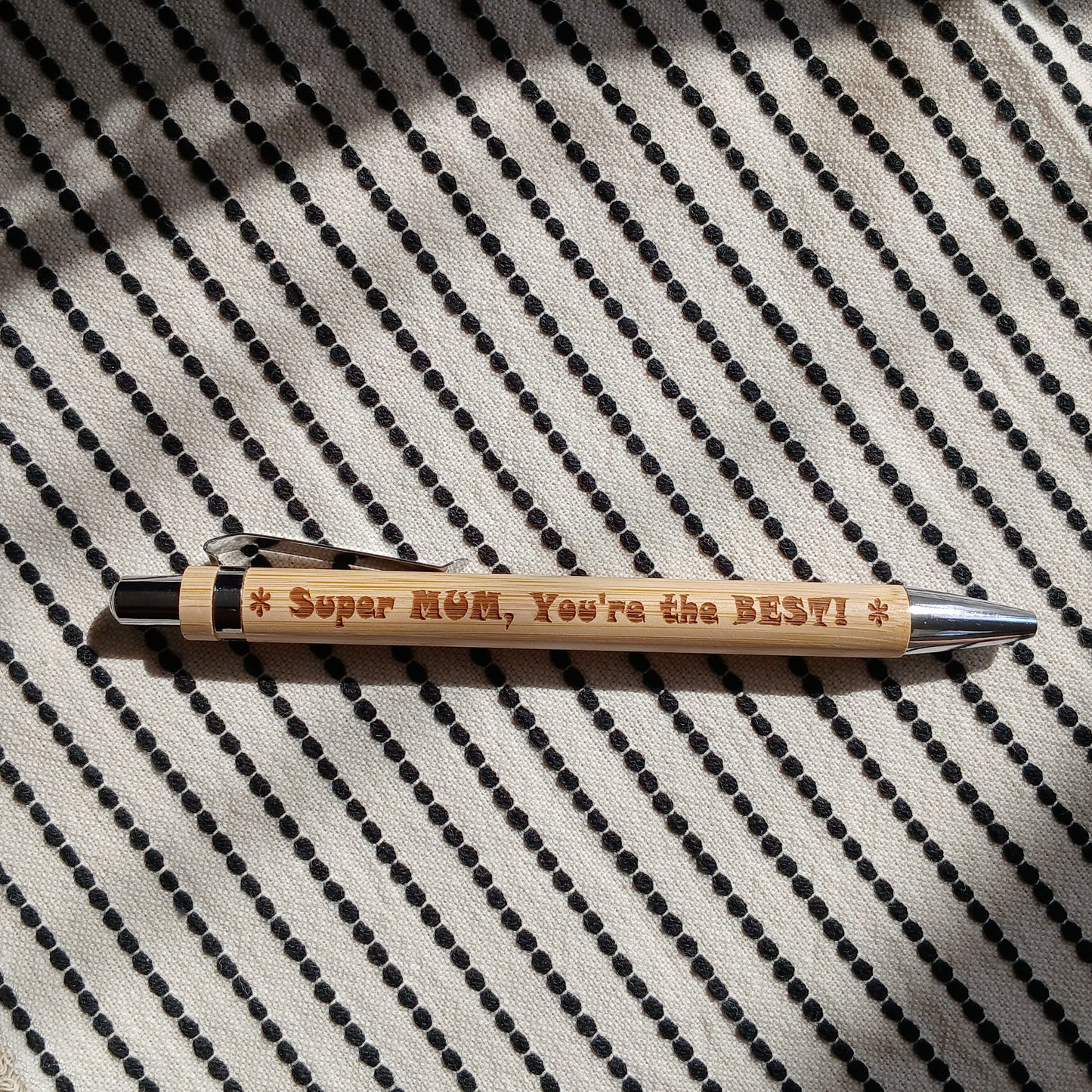 Engraved Bamboo Pen for Gifts and Souvenirs