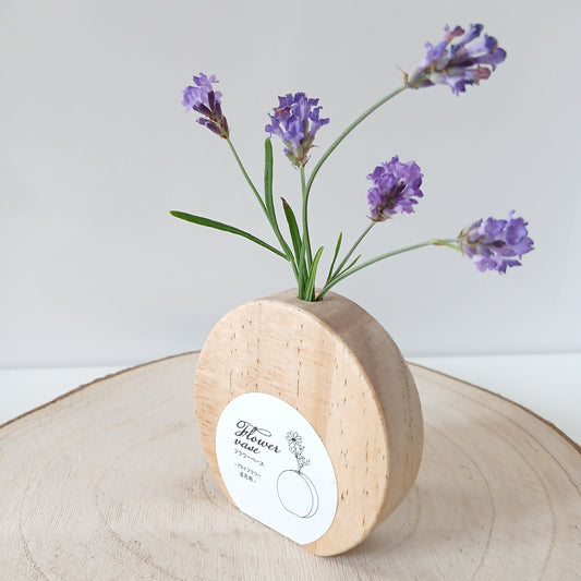 Wooden Flower Vase for Decoration