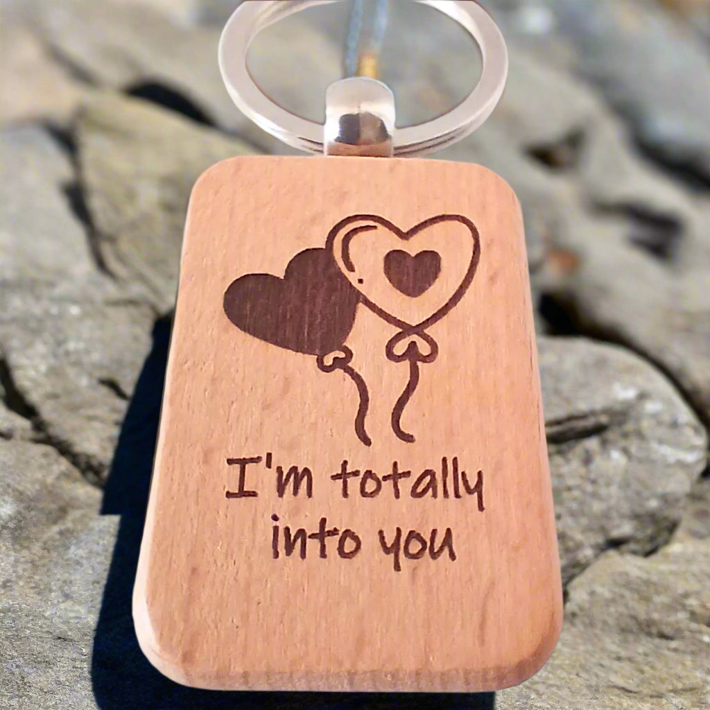 LOVE SERIES I AM TOTALLY INTO YOU YOU KEY RING
