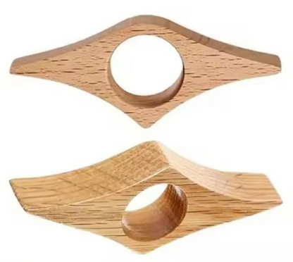 Wooden Thumb Bookmark Book Holder