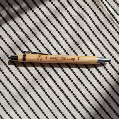 Wooden Engraved Pen for Gifts and Souvenirs