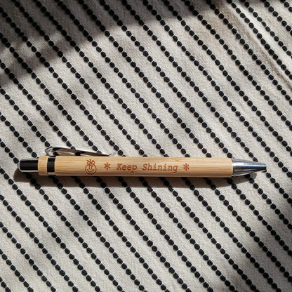 Wooden Engraved Pen for Gifts and Souvenirs