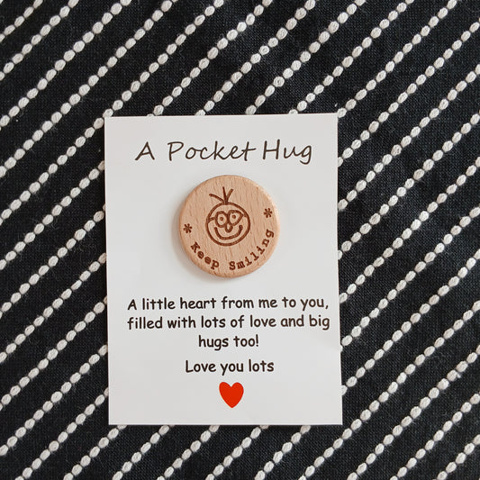 Pocket Hug with Love and Luck