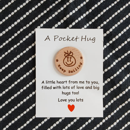 Pocket Hug with Love and Luck