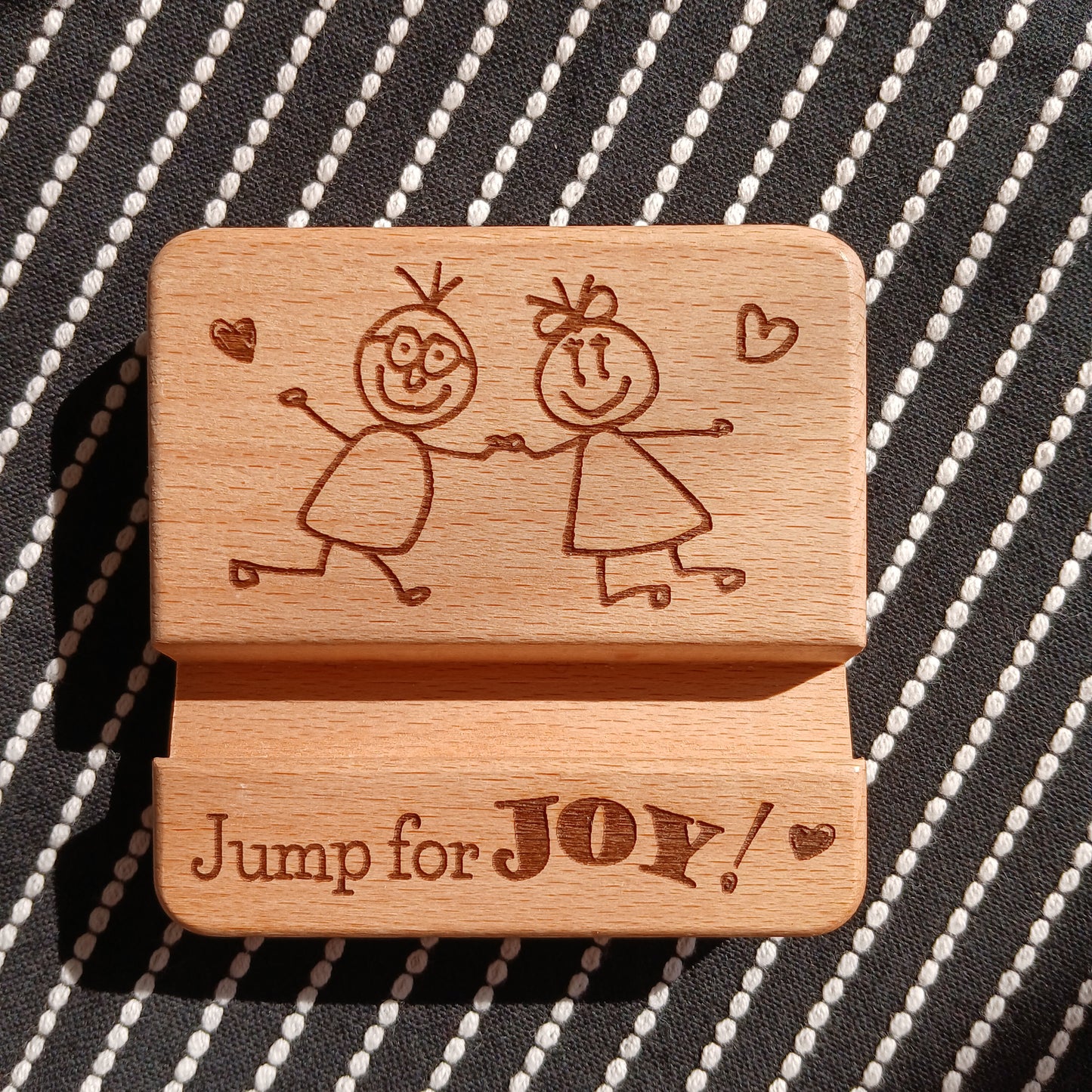 JUMP FOR JOY MOBILE PHONE STAND HOLDER