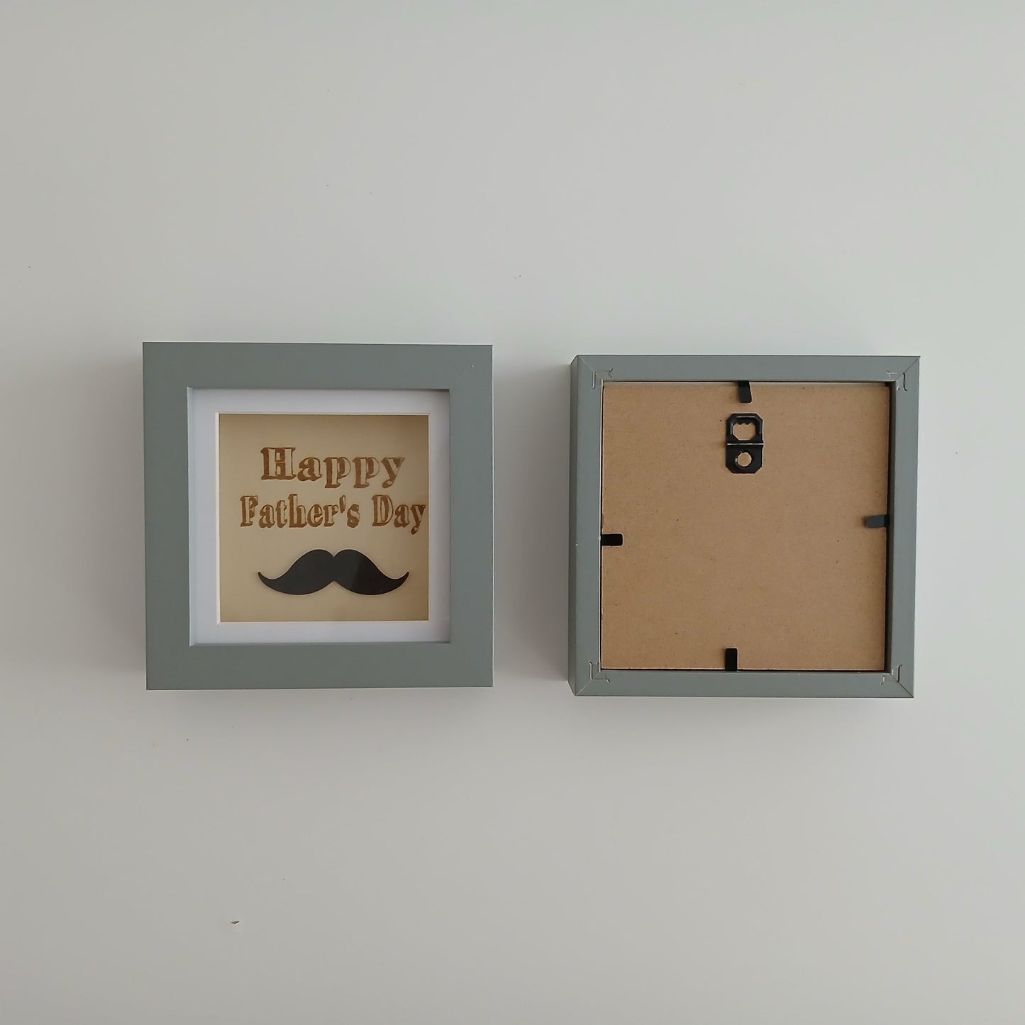 HAPPY FATHER'S DAY ARTWORK WOOD FRAME