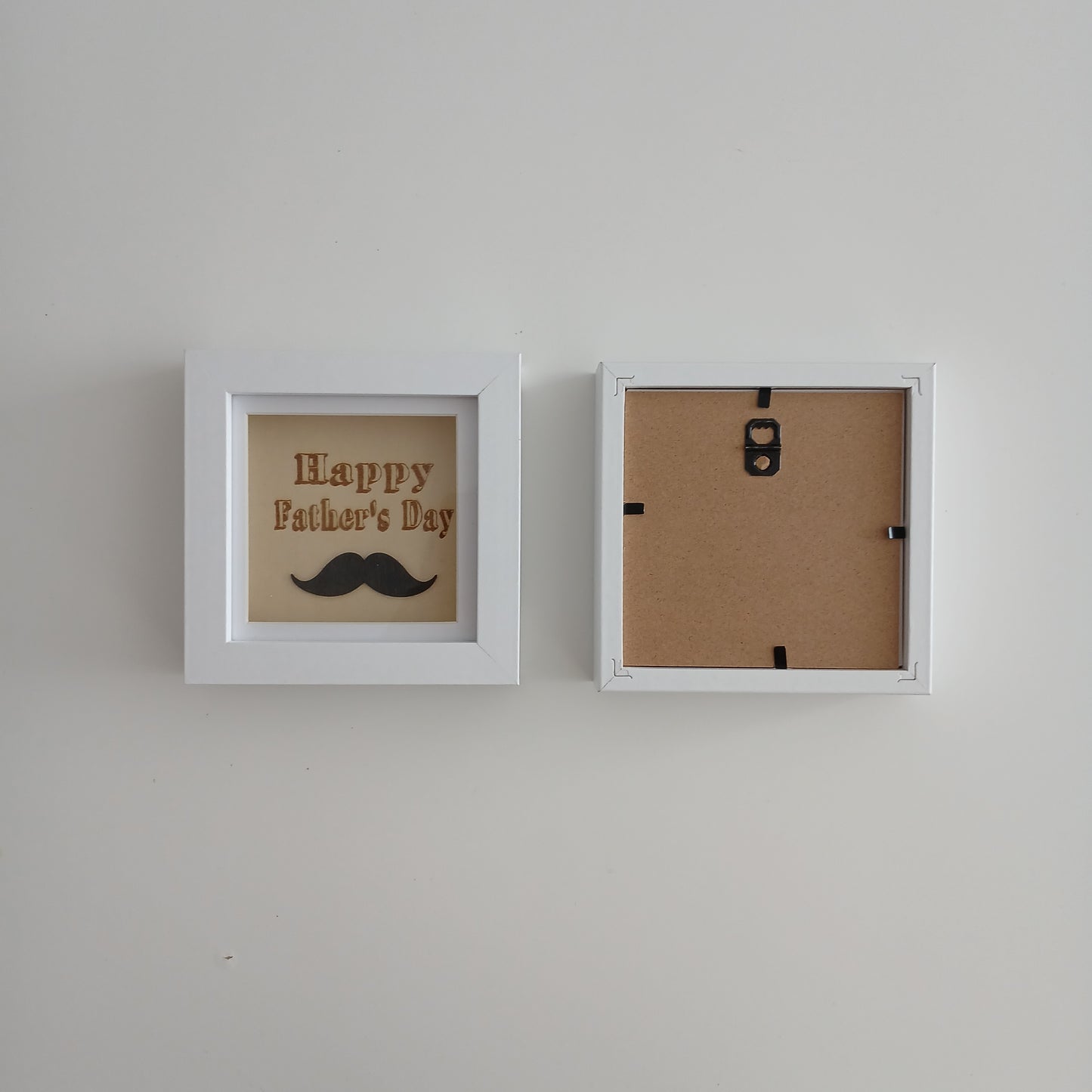 HAPPY FATHER'S DAY ARTWORK WOOD FRAME