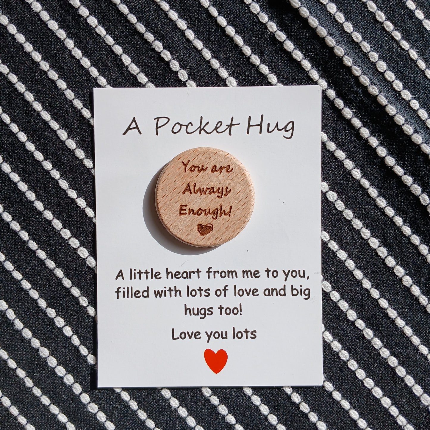 Pocket Hug with Love and Luck