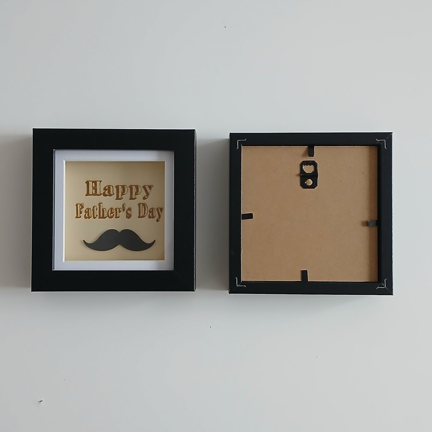 HAPPY FATHER'S DAY ARTWORK WOOD FRAME