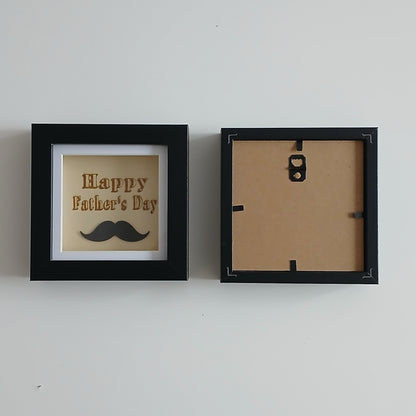 HAPPY FATHER'S DAY ARTWORK WOOD FRAME