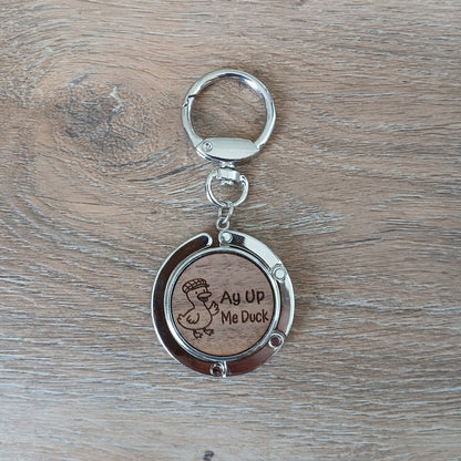 Bag Hanger with Key Ring