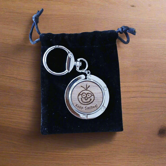 Bag Hanger with Key Ring