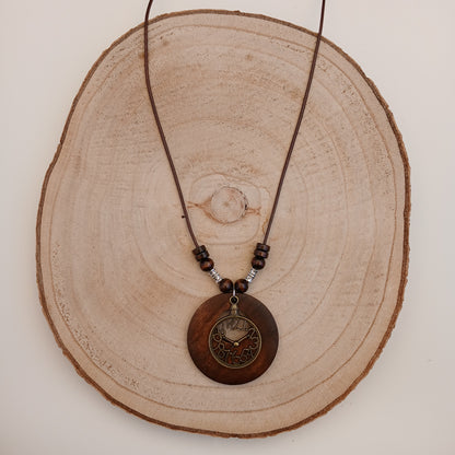Long Necklace with Pendant