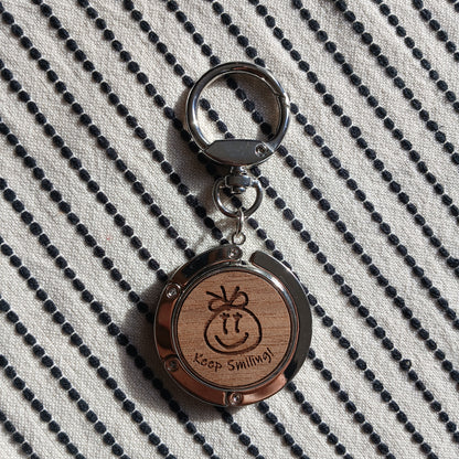 Bag Hanger with Key Ring
