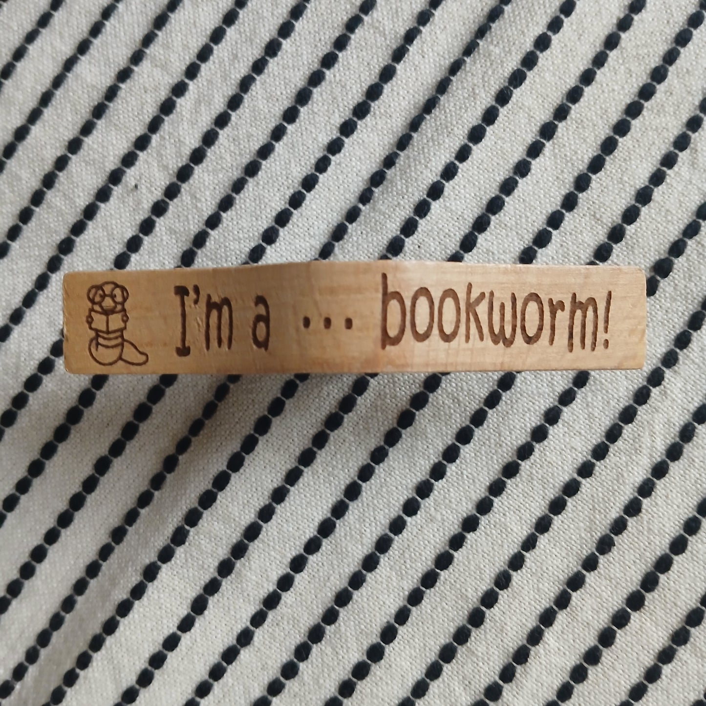 Wooden Thumb Bookmark Book Holder