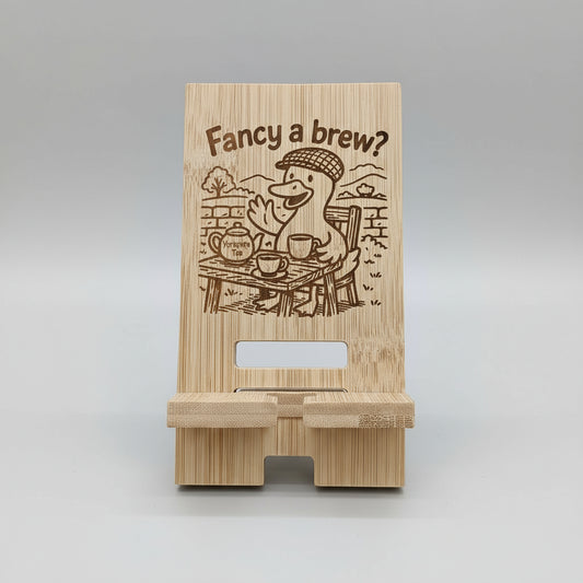 Fancy a brew Mobile Phone Stand Holder