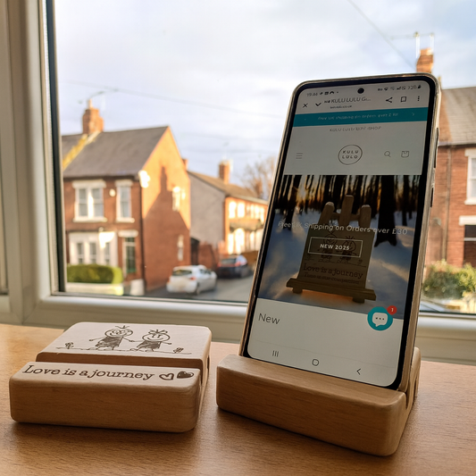 Personalised Mobile Phone Stand Holder (Large)