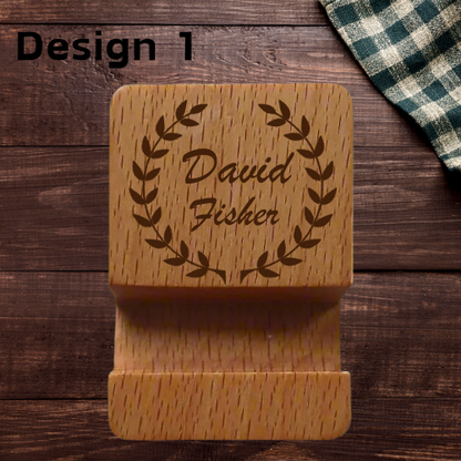 Personalised Mobile Phone Stand Holder