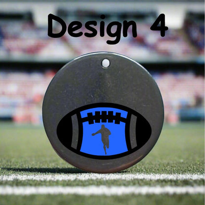 Personalised Wine Glass Identifier Set with 12 Different Favourite Rugby Patterns