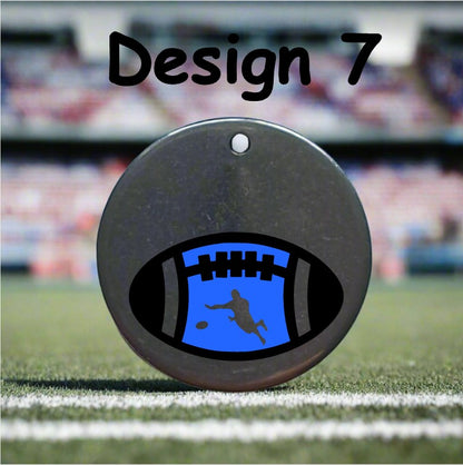 Personalised Wine Glass Identifier Set with 12 Different Favourite Rugby Patterns