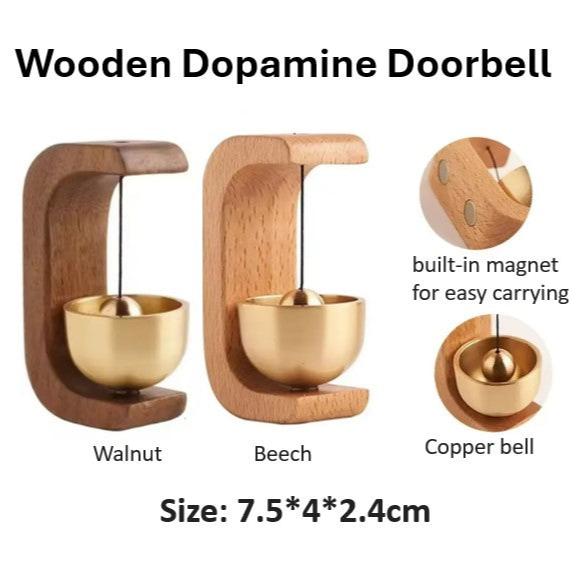 Wooden Dopamine Door Bell