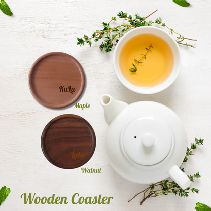 Personalised Wooden Coaster