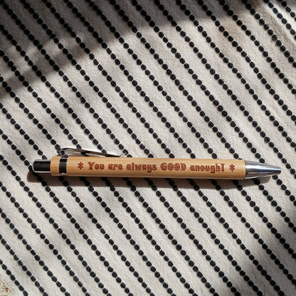 Wooden Engraved Pen for Gifts and Souvenirs